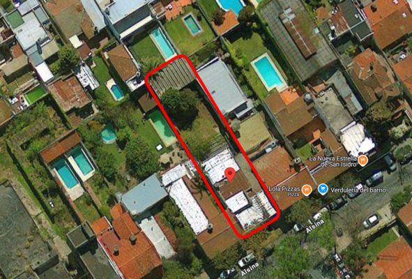 Sale of land in San Isidro