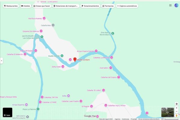 Sale of 2 lots Delta Tigre canal Bourdieu 2494 square meters