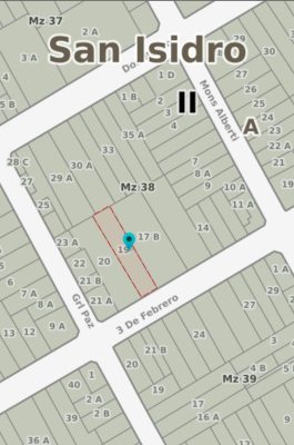 Venta Lote 688m2 San Isidro a 3 cuadras Centenario