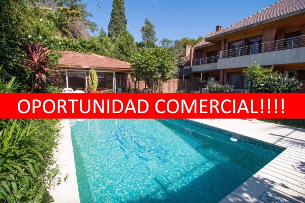 Alquiler casa 10 Amb.jardin,pileta,cochera.Beccar
