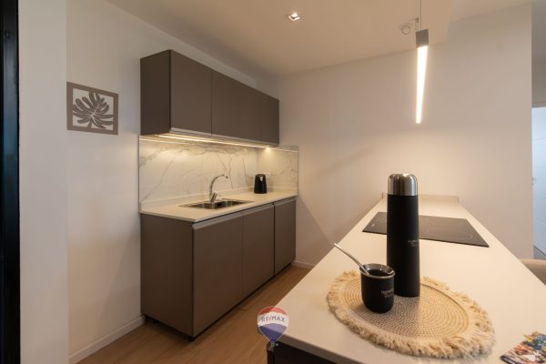 Three-room apartment for sale in Brickell Remeros, balcony, pool, summary