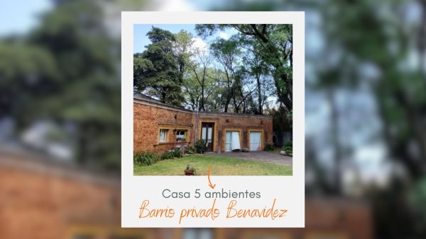Quinta 5 ambientes en venta Benavidez FINANCIADA