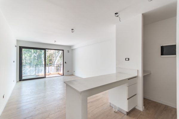 Bright two-room with double balcony