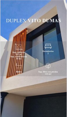 Brand-new DUPLEX in Punta Chica, 3 bedrooms