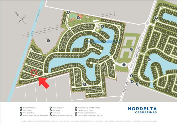 Venta Terreno LasCasuarinas Nordelta FINANCIACION