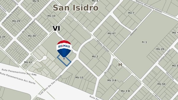 Sale of 2,450?m² land in La Horqueta, San Isidro
