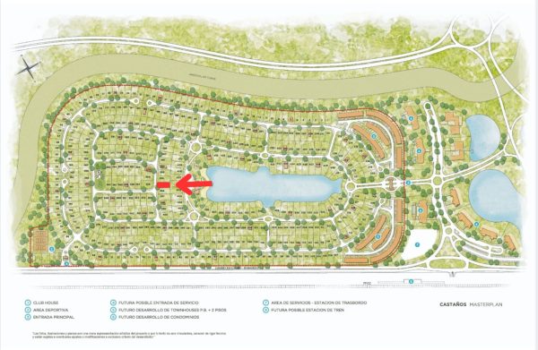 venta terreno castanos 501m2 orient jardin Este