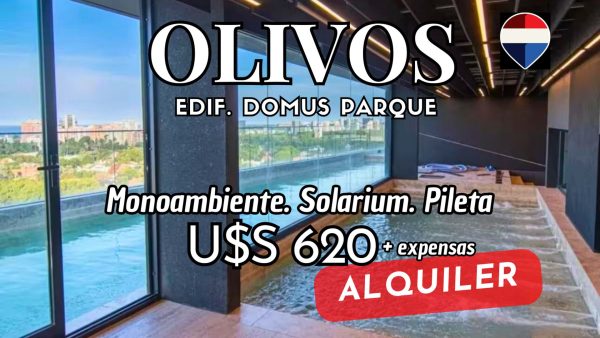 Depto Domus Parque OLIVOS (Disponible 1 de Junio)