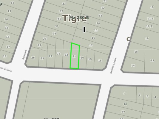 Land 312 square meters for sale, Troncos del Talar, Tigre