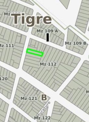 Lote en venta apto desarrollo en Tigre centro