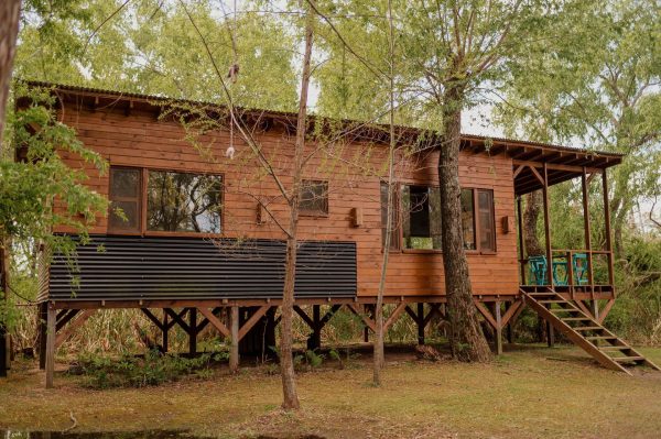 Houses in the Tigre Delta. Tourist Complex