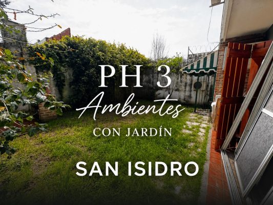 Ph 3 Ambientes Venta San Isidro Jardin Ubicacion