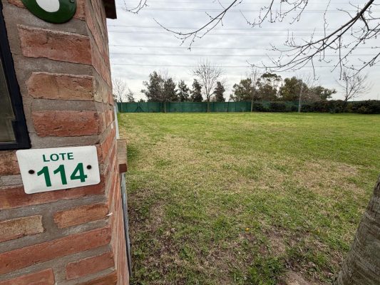 For Sale Large Lot 656 M2 Barrio Las Tipas Nordelta