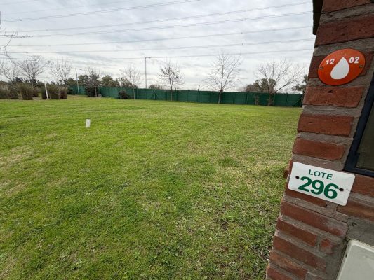 For Sale Large Lot 520 M2 Las Tipas Neighborhood Nordelta