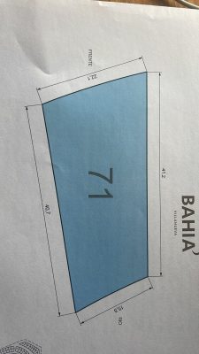 Excellent Lot Bahia Villanueva Waterfront