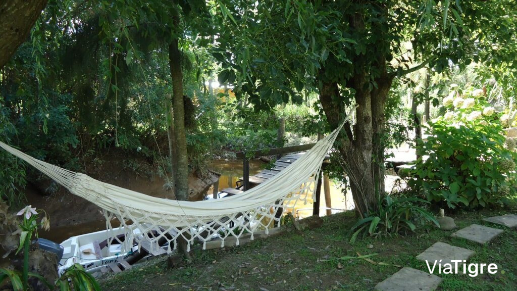 hamaca paraguaya en el parque