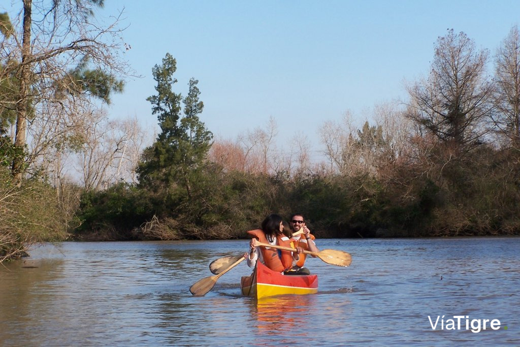 Canoas canadienses.